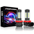 thumbnail image 1 of 2X H11 led fog light bulb High Power H8/H9 Lamps 6000K White Foglight Bulbs DRL Kit, 1 of 10