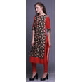 thumbnail image 3 of Bimba Robes Tuniques Droites pour Femmes Kurta d'Été Imprimée, 3 of 6