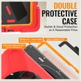 thumbnail image 4 of XYX Case for Samsung Galaxy Tab A11+ 11 inch SM-X310/SM-X315/SM-X316, 360 Degree Rotating Hand Grip Shockproof Cover with Shoulder Strap, Red, 4 of 7