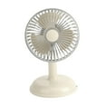thumbnail image 4 of veasfak Mini Portable Fan Desktop Fan USB Beach 90 degree Adjustable Handheld Fan Personal Beige, 4 of 9