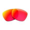 thumbnail image 2 of Walleva Fire Red Mirror Coated Polarized Replacement Lenses for Ray-Ban Stories Wayfarer 50mm Smart Glasses, 2 of 5