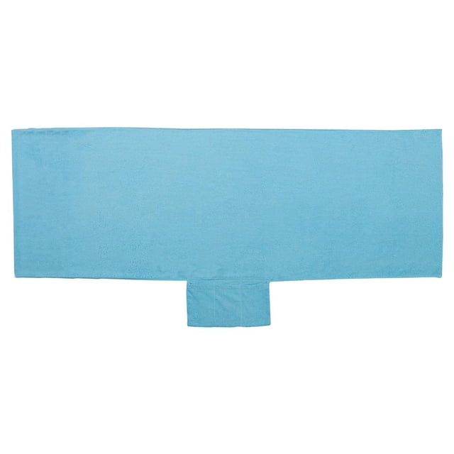 Toalla para silla de playa para piscina, natación, tomar el sol, jardín, playa, hotel, fácil de llevar Azul