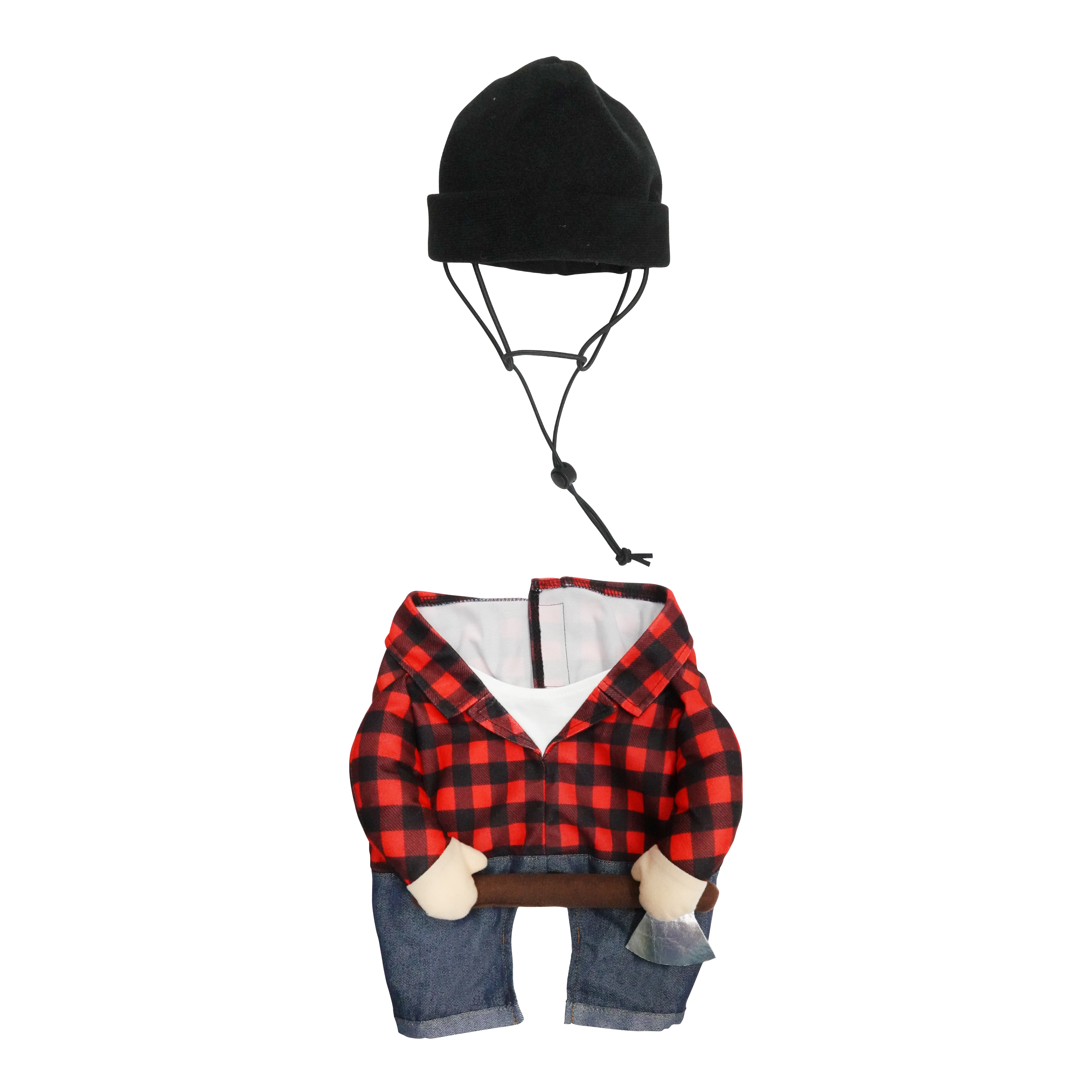 Best Furry Friends Costume for Dogs or Cats, Lumberjack, Large