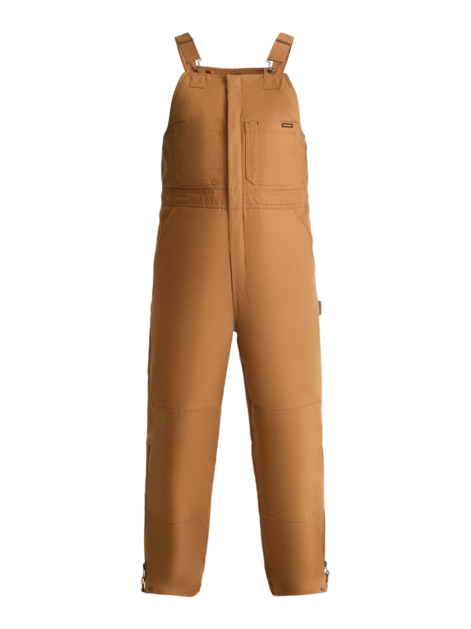 Brahma Men’s and Big Men’s Insulated Bib Overalls, Sizes M-2XL