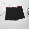 thumbnail image 3 of Ahabrexf Boxer Briefs for Women High Elasticity Comfortable Safety Pants Thong Underwear Large Size, 3 of 6