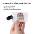 thumbnail image 3 of PAYOHTO Luggage Tags for Suitcases Siberian Tiger Run in Wild Snow Winter PVC Lable for Travel Bag, 3 of 7