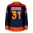 thumbnail image 3 of Dia de los Muertos Mariachi Band Hockey Jersey, 3 of 5