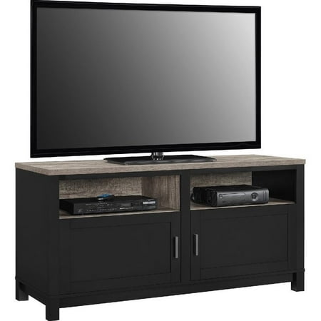 Altra Furniture Carver 60" TV Stand in Black Sonoma Oak ...