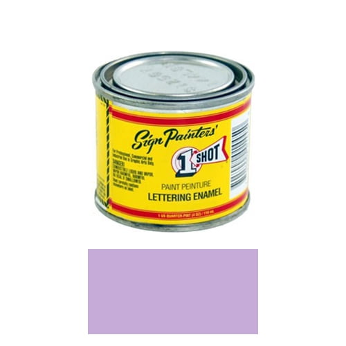 1/4 Pint 1 Shot VIOLET Paint Lettering Enamel Pinstriping & Graphic Art