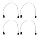 thumbnail image 1 of Cable de extensión de ventilador PWM, 4 piezas Caja de extensión de ventilador PWM Cable de extensión de ventilador Cable de extensión de ventilador de PC Diseño aerodinámico, 1 of 8