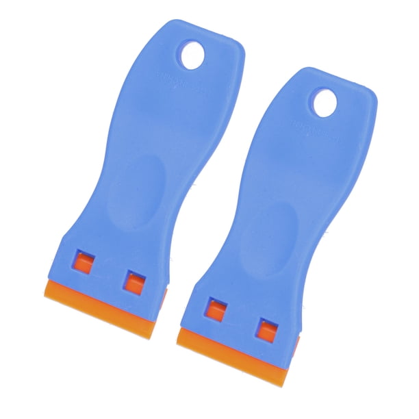 Raspador de limpieza raspador de cuchilla de plástico seguro y fácil de almacenar portátil para quitar calcomanías para quitar pegatinas para automóviles ANGGREK Otros