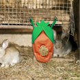 thumbnail image 4 of Distributeur de Foin pour Lapin en Forme de Carotte, 4 of 9