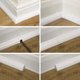 thumbnail image 3 of Accessory Multipack, 1 1/2 in L, 3/4 in W, 1 Channel, PVC, White US/CLOAP22QSW, 3 of 3