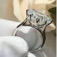 thumbnail image 4 of 2.50 CT Asscher Cut Lab-Created Diamond Womens Engagement Ring 14K White Gold Plated Sterling Silver, 4 of 4
