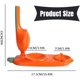 thumbnail image 3 of 2 in 1 Dumpling Maker Machine, 2023 New Manual Dough Presser Dumpling Wrappers Press Wrapper, Premium Household Head Automatic Dumpling Maker Mould Wonton Maker Ravioli Mold Baking (Orange), 3 of 5