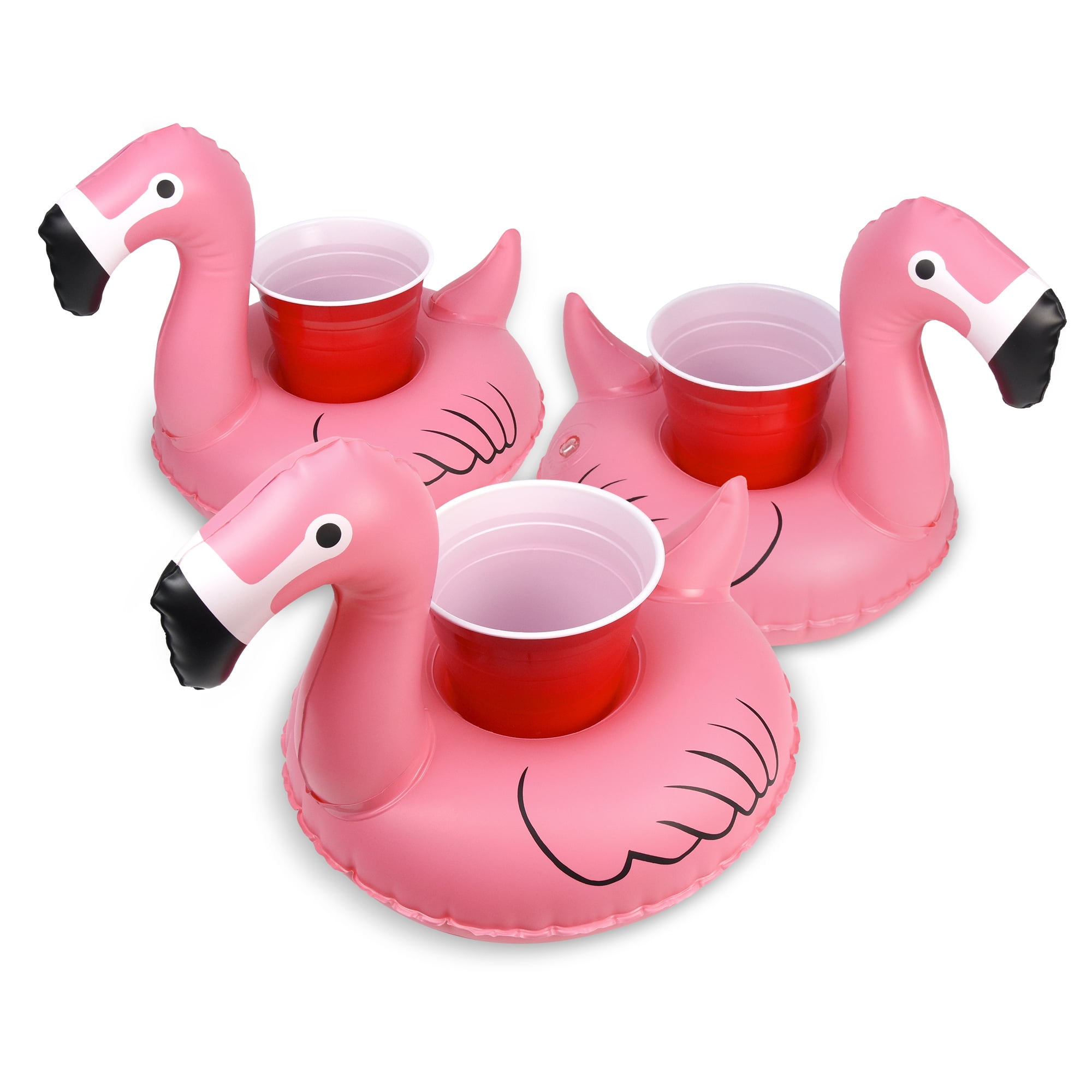 Drink float Bachelorette party Personalized inflatable drink holder Inflatable drink holder Flamingo drink float Pool drink holder