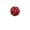 Red7, variant on WWG Sequin and Faux Pearl Christmas Bauble Ornament Set, 3 Pack 8cm Shiny Glitter Decorative Balls, Lightweight Foam Core with Hanging String, for Christmas Tree Mantel Garland Party Decor