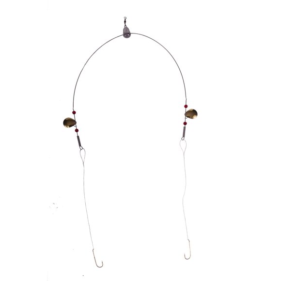 Bullet Weights Perch Rig Gold Perch Rig 1 rig/ea, Multicolored, One Size, (PCHRIG-GLD)