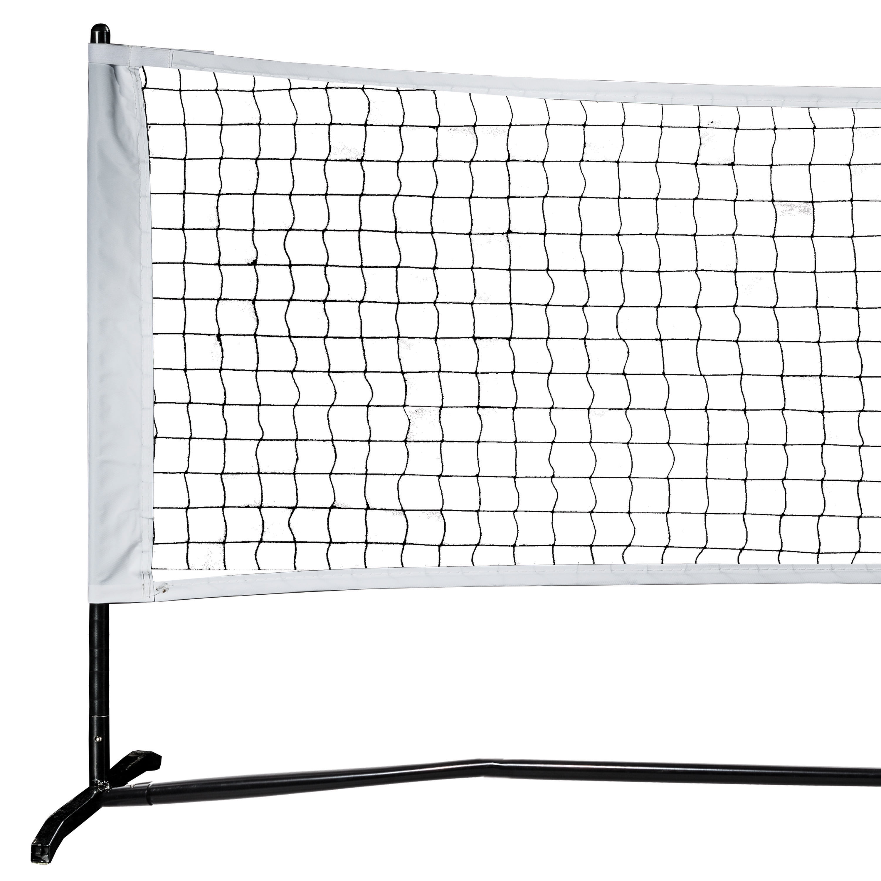 6.1m x 0.76m Professional Training Square Mesh Badminton Net Green 