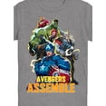 thumbnail image 6 of Marvel Rivals, Boys' Graphic T-Shirt, Avengers Assemble, Sizes 4-18, 6 of 6