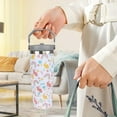 thumbnail image 3 of Easter Gifts for Women 30 oz Easter Rabbit Tumbler with Handle Vacuum Reusable Insulated Tumblers with Flip Straw and Top Handle Stainless Steel 30 oz Coffee Mug Rabbit Cup Cold for 24 Hours, 3 of 6