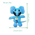 thumbnail image 1 of Poppy Playtime Smiling Critters Bubba Bubbaphant Plush Toy, 9.84" Soft Stuffed Figure, Collectible Horror Character Gift for Fans, 1 of 1