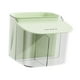 thumbnail image 4 of Organizador dividido de cosméticos, soporte para recipiente de almacenamiento de tocador de baño, caja dispensadora de almohadillas de maquillaje Fernando Organizador de maquillaje, 4 of 8