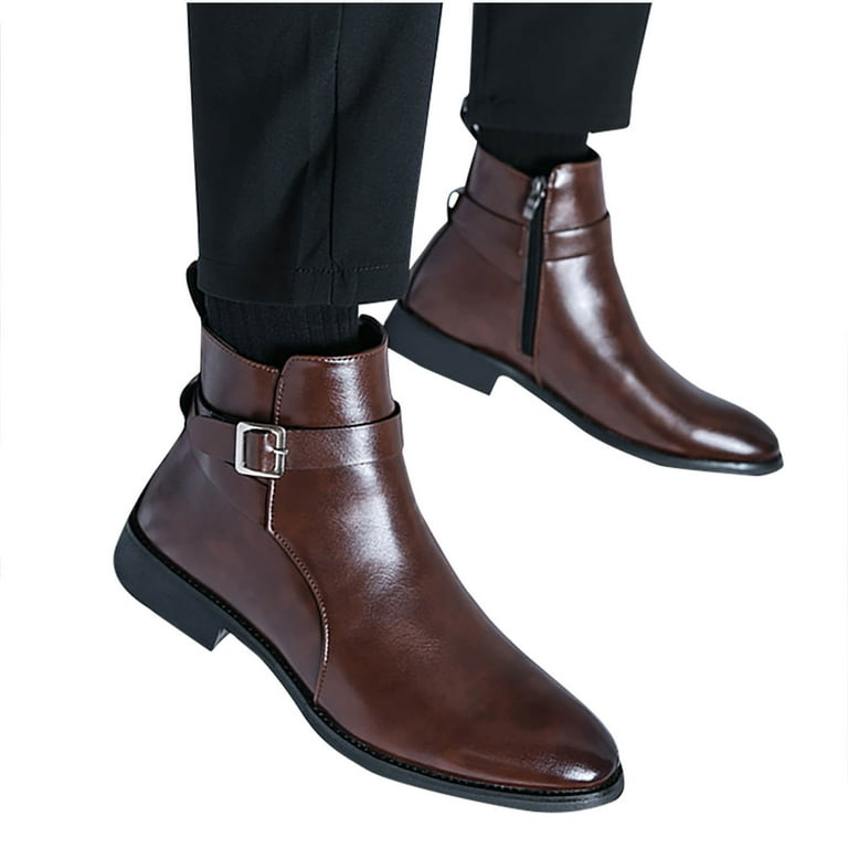 formal dress with chelsea boots Elodie