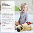 thumbnail image 3 of Peluche Perfect Petzzz Pug Puppy Pug con acceso., 3 of 8