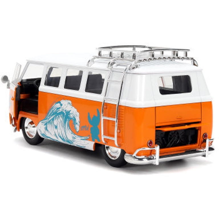 Jada Toys, 1:24 HWR VW Bus w/Stitch, Model 1:24 Scale, Diecast