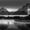 Oxbow Bend BW, variant on Elephant Stock Wispy Aiguille Verte Wall Art - Horizontal Canvas Wall Art - Living Room Wall Decor - Nature Canvas - Gray And White Decor - 12" x 8"