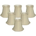thumbnail image 4 of Royal Designs, Inc. Decorative Trim Scallop Bell Chandelier Basic Shade CS-703BG-6, Beige, 3 x 5 x 4.5, Pack of 6, 4 of 4