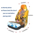 thumbnail image 2 of Vsdgher Animals on Noah's Ark1 for Automotive Seat Covers for Cars Trucks and SUVs, Universal Fit Anti-Slip Bucket Seat Protector for Cars,Vehicle Seat Protector for Front Seats, 2 of 5