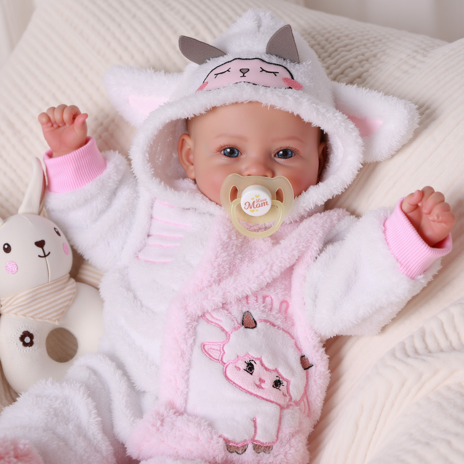 RSG 17 Inch Lifelike Reborn Baby Doll with Accessories photo 6