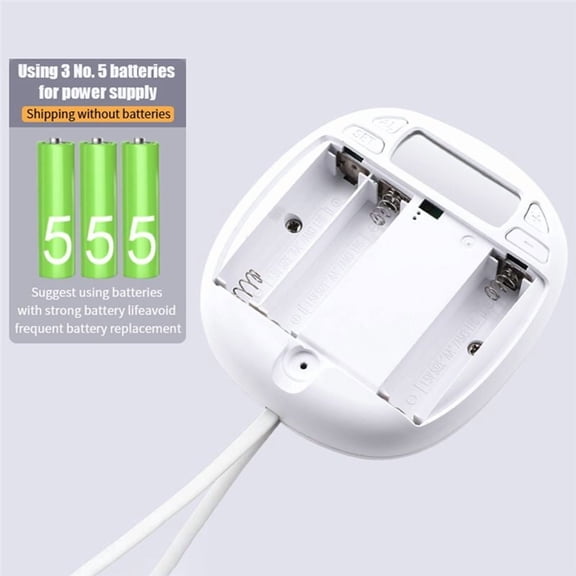 Mute Vibrating Alarm Clock Shaker Impact for Hearing Impaired Snooze Student Cartoon Clocks Light Reminder No Distrub