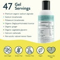 thumbnail image 2 of RefluxRaft Acid Reflux Therapy, Organic Alginate, Rapid & Long Lasting Gerd, LPR & Digestion Symptom Support, Zero Sugar, Gluten Free, Low Sodium, Lemon Ginger, 47 Gel Servings, 8 OZ Bottle, 2 Pack, 2 of 6