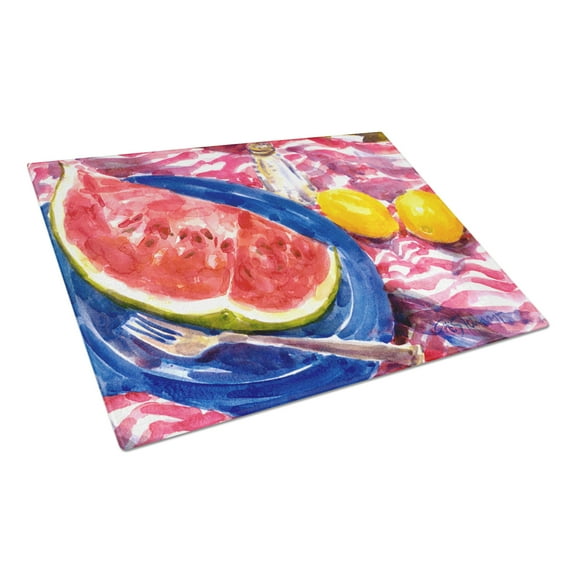 Watermelon Glass Cutting Board Large