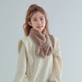 thumbnail image 4 of Women's Men's Extra Large Faux Fox Raccoon Fur Scarf Collar Stole Shawl, 4 of 8