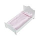 thumbnail image 5 of Cama de madera para muñecas, mueble de juego de simulación, 52,5 x 27,5 x 25 cm, versátil, fácil de montar, para niñas y niños, ligera y realista., 5 of 8
