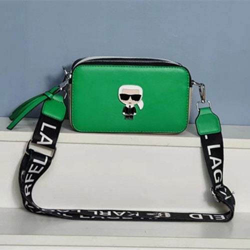 2023 nuevo Karl Lagerfeld hombro Crossbody Pu pequeño bolso cuadrado al por mayor