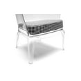 thumbnail image 4 of Baxton Studio Tasha Plastic Accent Arm Chair in Clear, 4 of 5