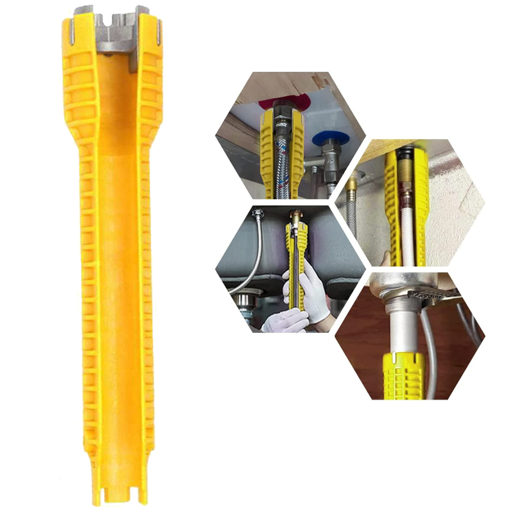 (8in1) faucet and sink installer,multipurpose wrench plumbing tool