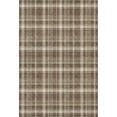 thumbnail image 2 of Addison Rugs Mayfield Washable Transitional Plaid Chocolate Rectangle Rug, 10' x 14', 2 of 6