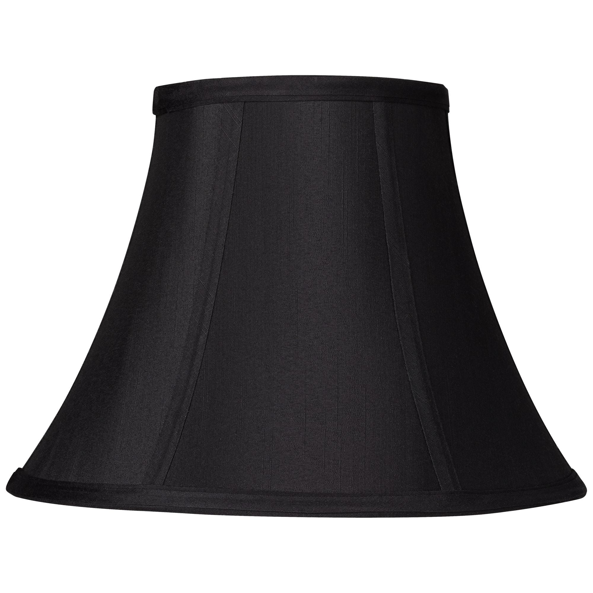 6 lampshade handmade petit-black linen with gold lining 