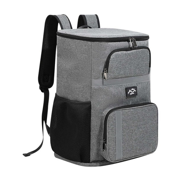 Lonchera, Bento Boxes Bolsa de Picnic Doble Hombro Paquete de Hielo Bolsa de Almuerzo Impermeable para Exteriores Bolsa de Aislamiento de Película de Aluminio Engrosada Bolsa de Picnic Aislada de Gran