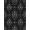 Black Gray Red, Pattern 11, variant on ODIKA 8'x10' Washable Area Rug Non-Slip Chair-Friendly Mat Gothic Vintage Ghost Skull Center Ornate Scroll Border Horror for Dining Room, Large Office, Lounge