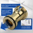 thumbnail image 3 of Adaptador de caño de bañera DZQPPC RP33794 para Delta RP19820 RP17453, 3 of 7
