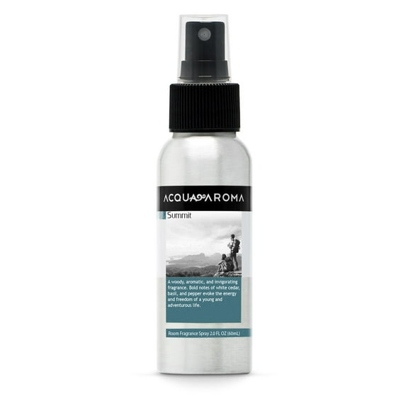 Acqua Aroma Summit Room Fragrance Spray 2.0 FL OZ (60ml) Sandal and cedarwood