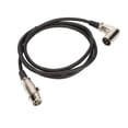 thumbnail image 2 of Cable XLR macho a hembra, cable XLR macho a hembra XLR Cable de micrófono XLR macho a hembra Rendimiento de alta gama, 2 of 9