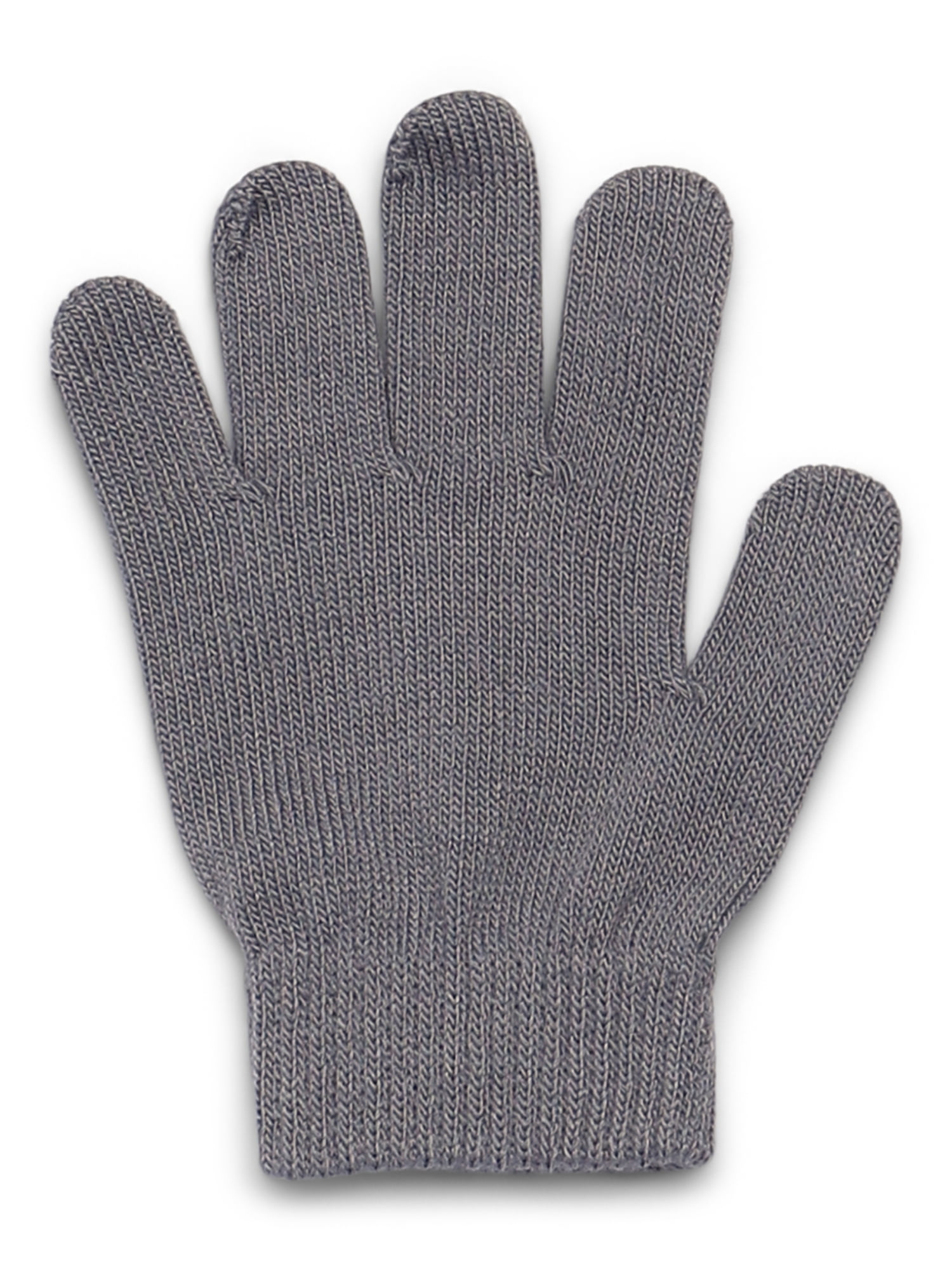 Wonder Nation Boys Ribbed Gloves, 3-Pack, Sizes 4-16 Years